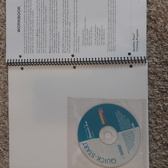Qualifier Plus Real Estate Finance Calculator & Workbook - NWT - Picture 8 of 12